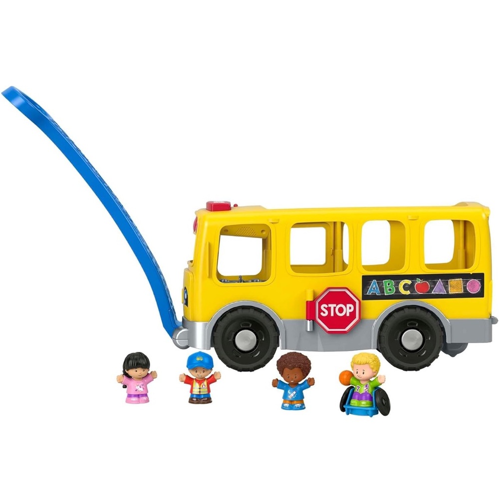 Fisher-Price Yellow School Bus with Figures